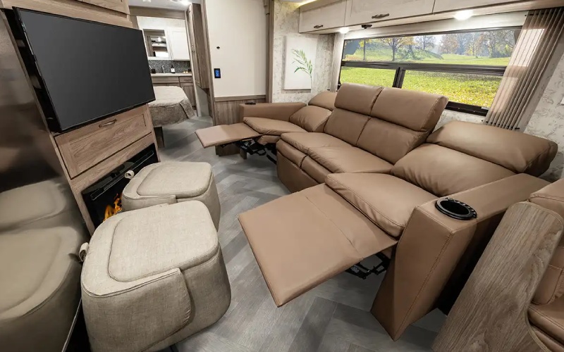 Winnebago Class A Lineup: Gas, Diesel, and Living Space Options
