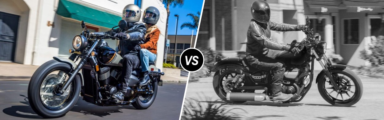2025 Honda Shadow Phantom vs 2025 Yamaha Bolt R-Spec in Wichita, KS