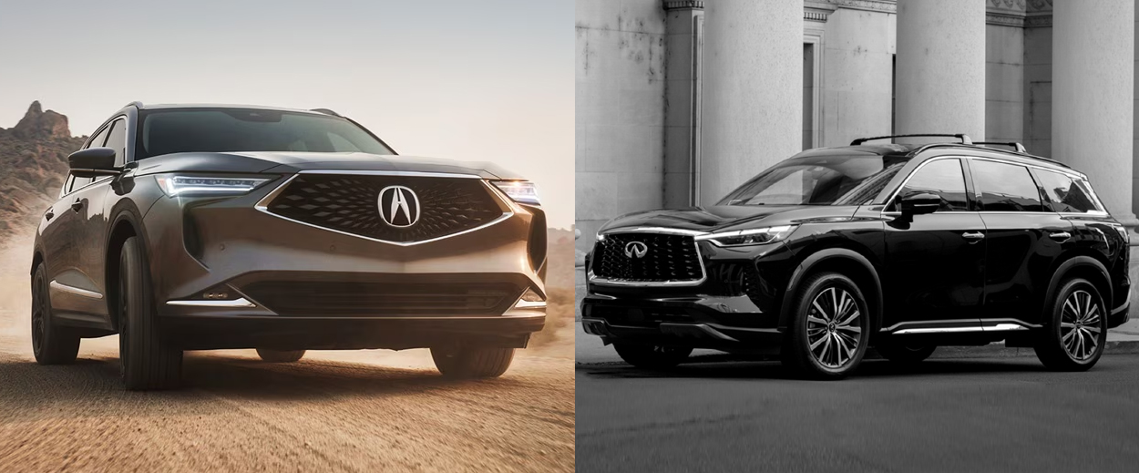 2024 Acura MDX vs 2024 INFINITI QX60 in Dublin, OH