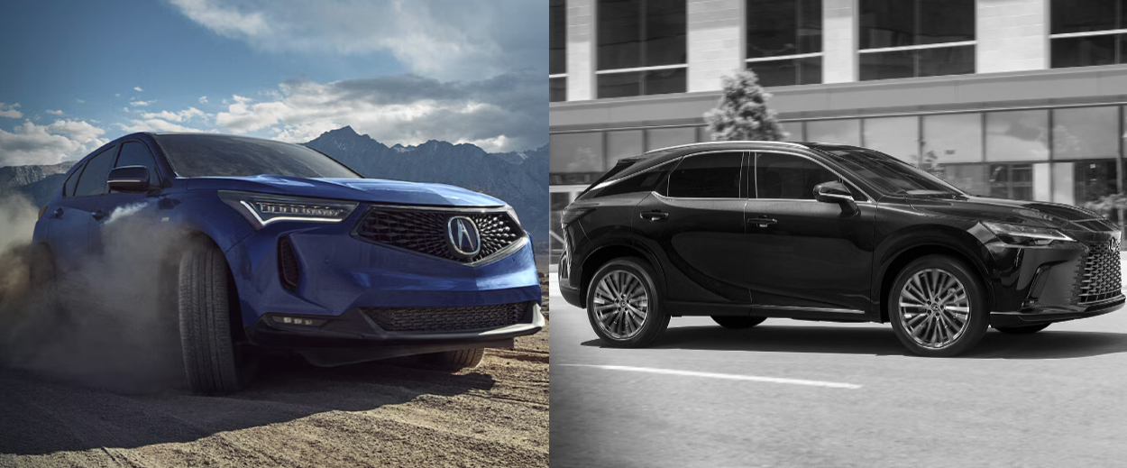 2024 Acura RDX vs 2024 Lexus RX 350 in Dublin, OH