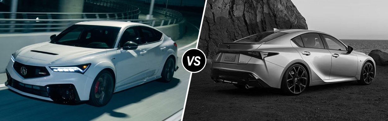 2025 Acura Integra vs 2025 Lexus IS in Dublin, OH