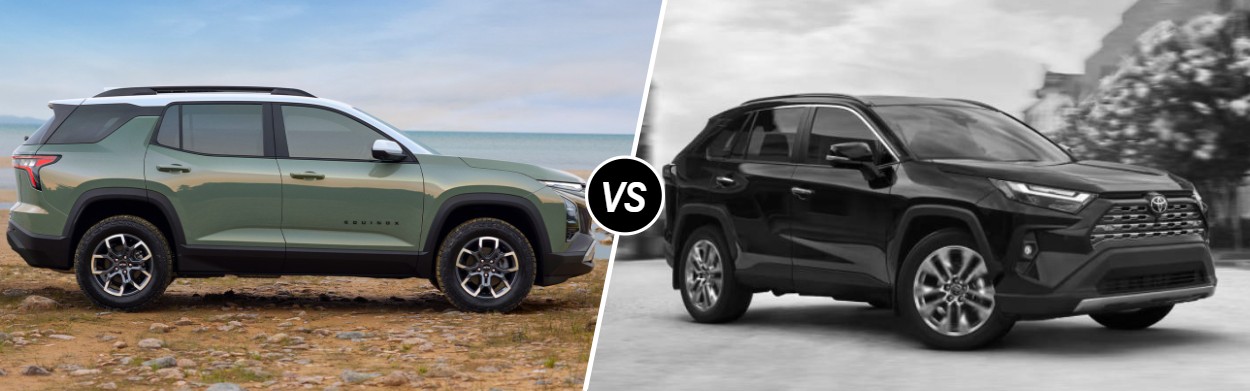 2025 Chevrolet Equinox vs 2025 Toyota RAV4 near Miami, OK