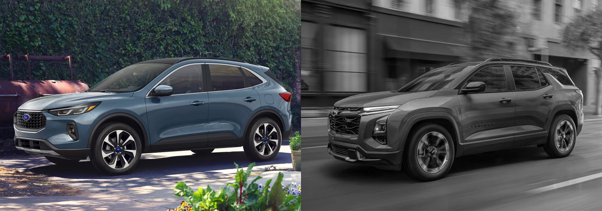 2025 Ford Escape vs 2025 Chevrolet Equinox in Mabank, TX