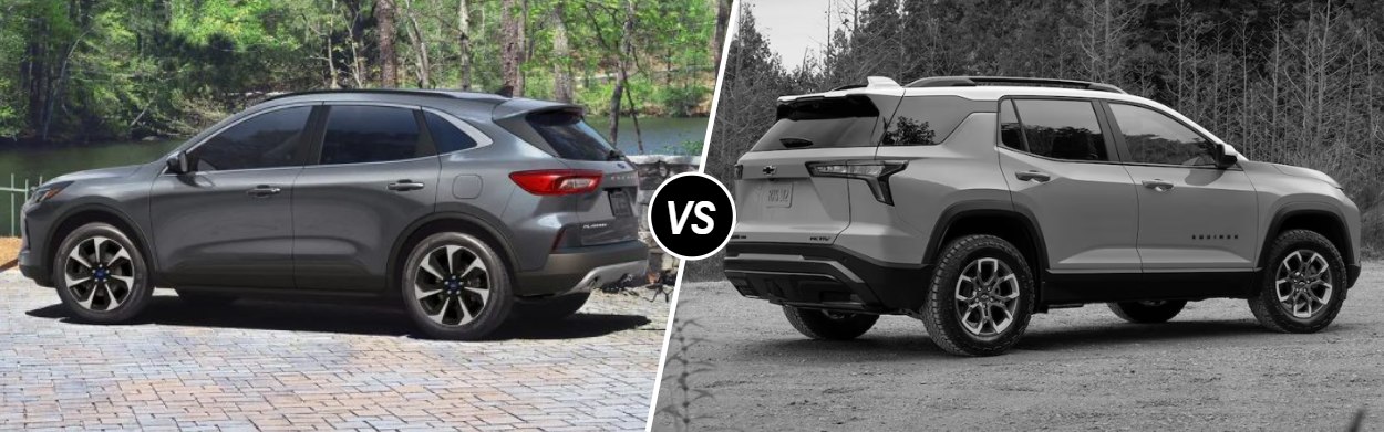 2025 Ford Escape vs 2025 Chevrolet Equinox in Sarcoxie, MO