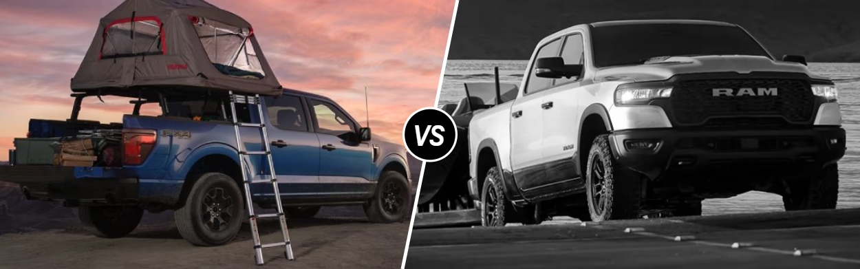 2025 Ford F-150 vs 2025 Ram 1500 near Indianapolis, IN