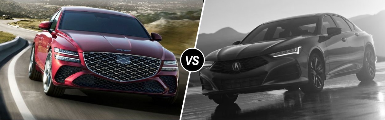 2025 Genesis G80 vs 2025 Acura TLX near Hutchinson KS