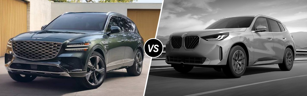 2025 Genesis GV80 vs 2025 BMW X5 near Derby, KS