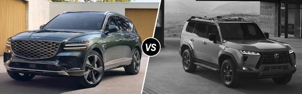 2025 Genesis GV80 vs 2025 Lexus GX in Wichita, KS