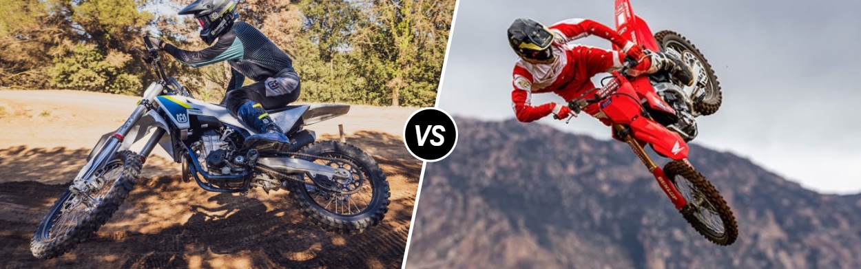 2025 Husqvarna FC 250 vs 2025 Honda CRF250R in Mesa, AZ