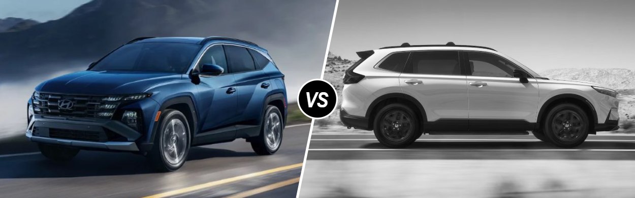 2025 Hyundai Tucson vs 2025 Honda CR-V in Wichita, KS