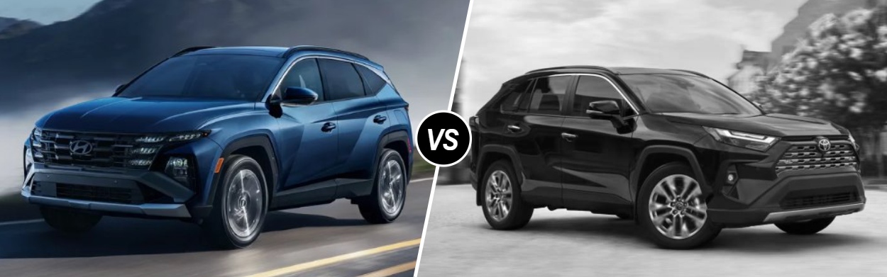 2025 Hyundai Tucson vs 2025 Toyota RAV4 in Wichita, KS