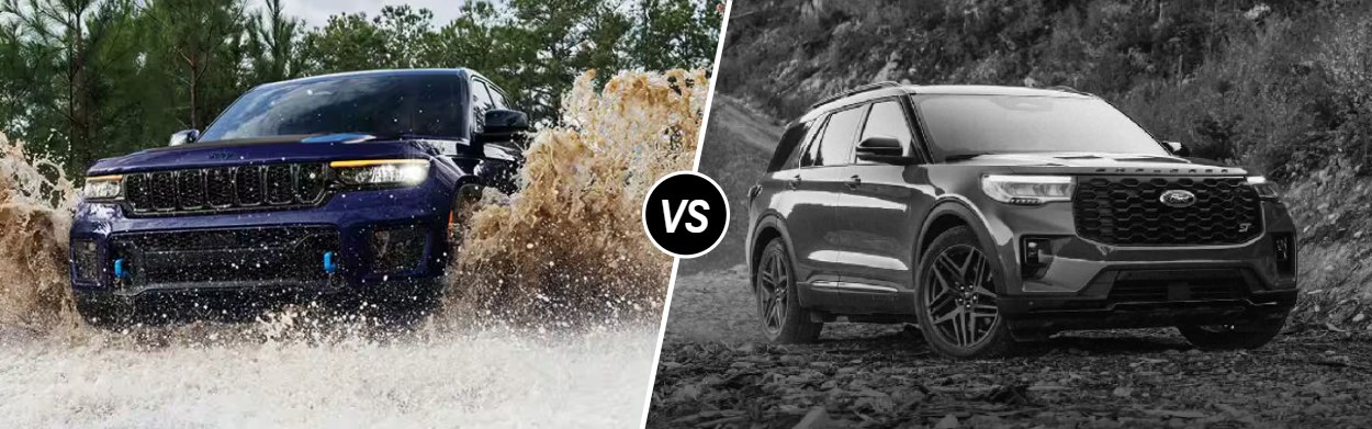 2025 Jeep Grand Cherokee vs 2025 Ford Explorer in Frontenac, KS