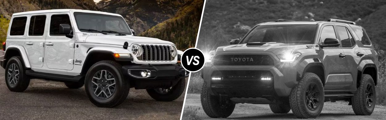 2025 Jeep Wrangler vs 2025 Toyota 4Runner near Indianapolis, IN