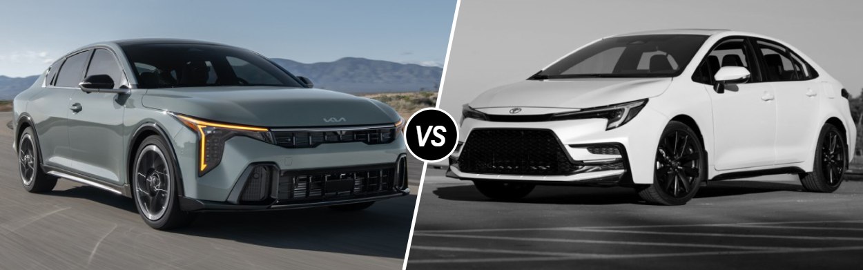 2025 Kia K4 vs 2025 Toyota Corolla in Joliet, IL