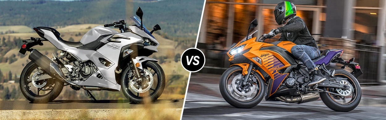 2025 Kawasaki Ninja 500 vs 2025 Kawasaki Ninja 650 in Wichita, KS