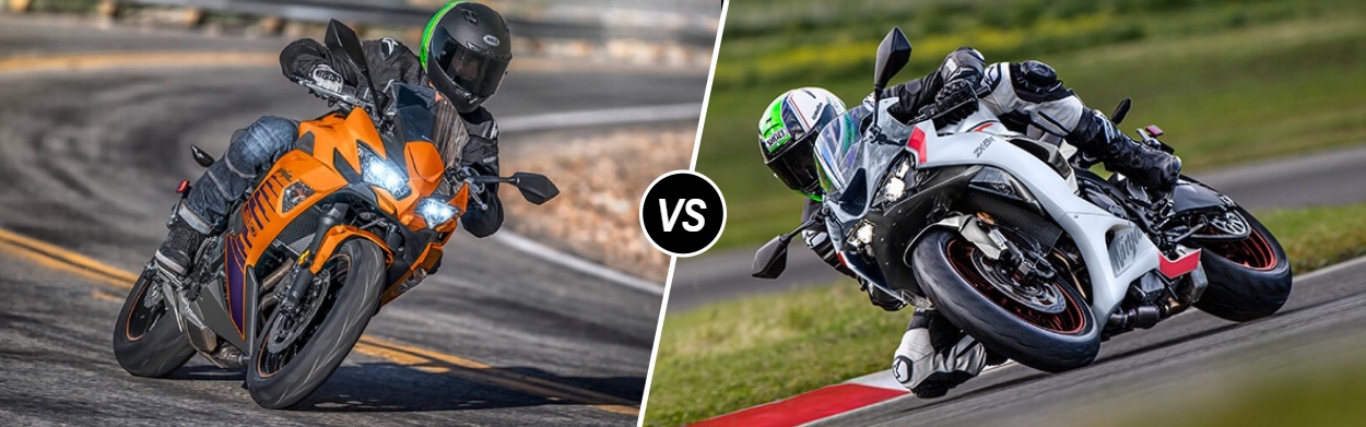 2025 Kawasaki Ninja 650 ABS vs 2025 Kawasaki Ninja ZX-6R in Joplin