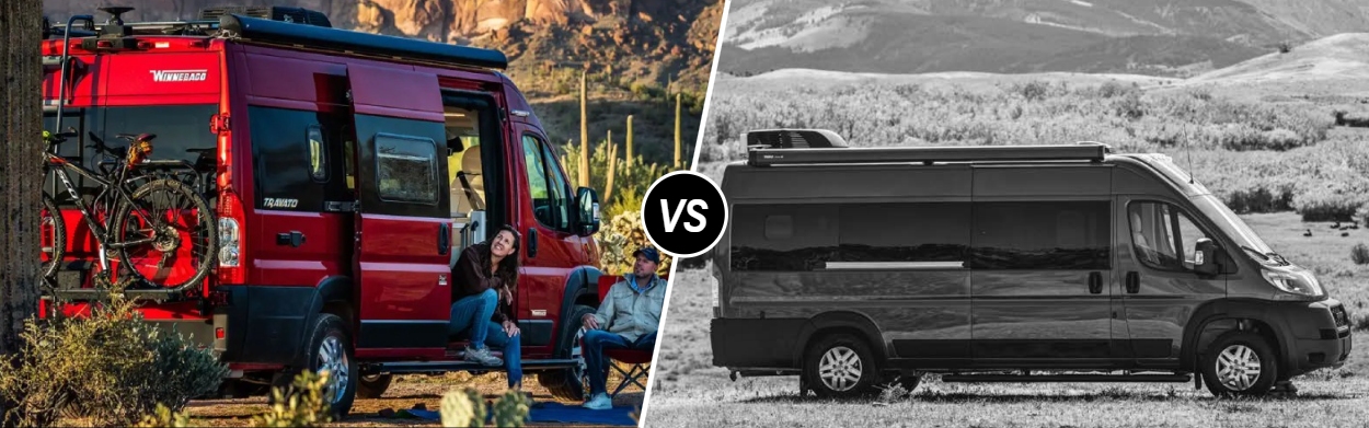 2026 Winnebago Travato vs 2026 Airstream Rangeline in Rockford, IL