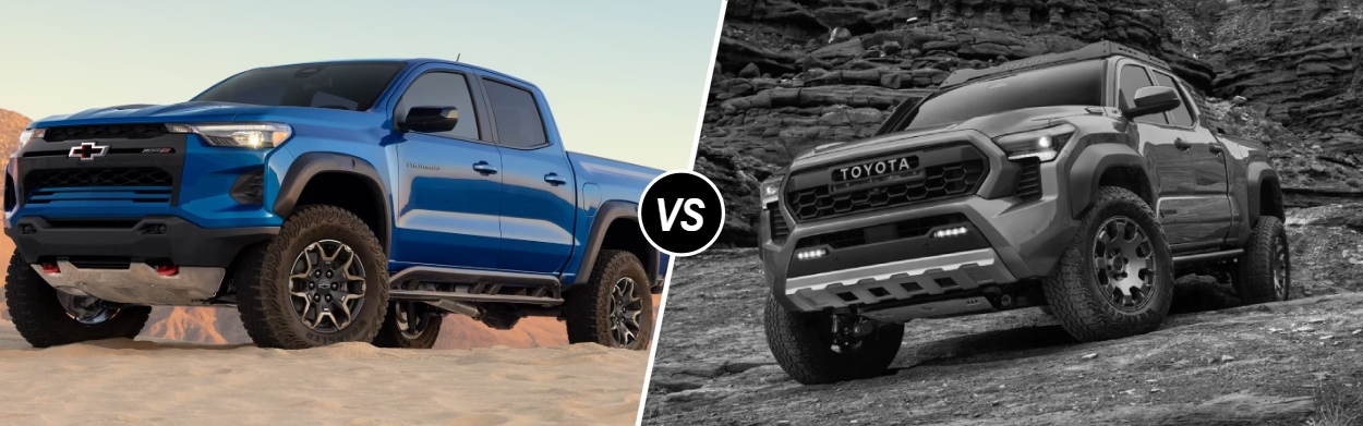 2026 Chevrolet Colorado vs 2026 Toyota Tacoma in Columbus, KS