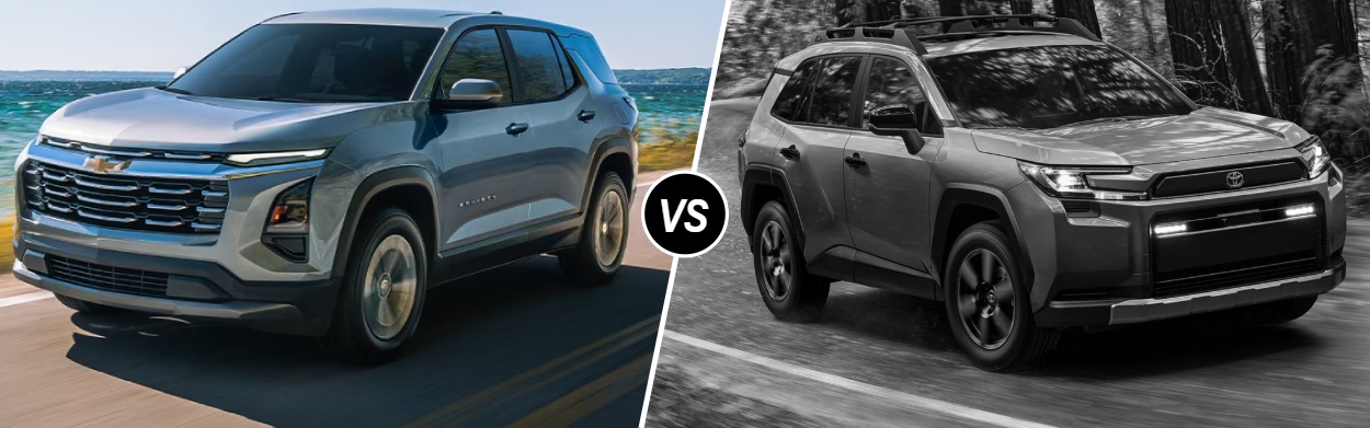 2026 Chevrolet Equinox vs 2026 Toyota RAV4 in Chanute, KS