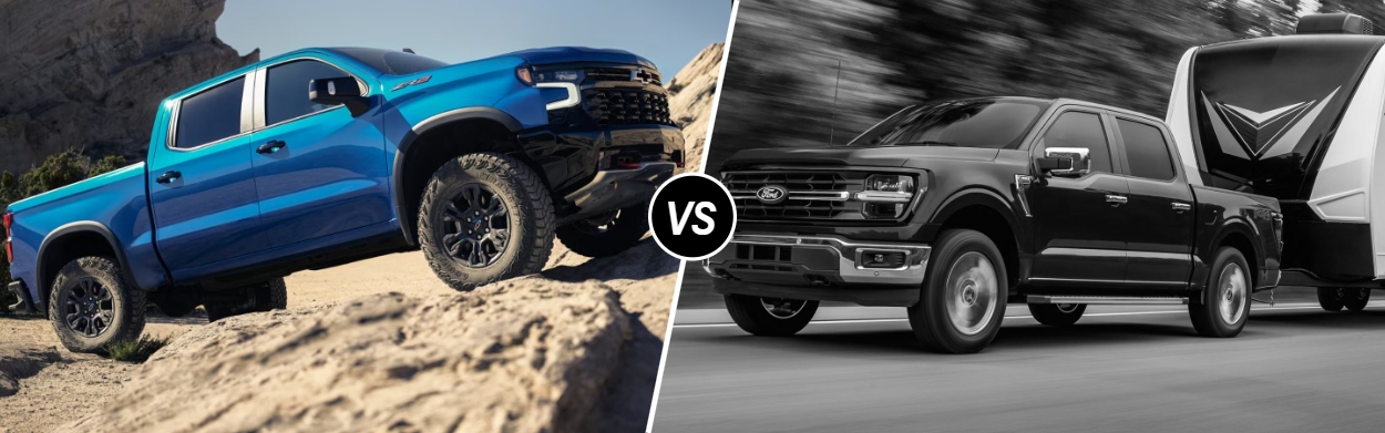 2026 Chevrolet Silverado 1500 vs 2026 Ford F-150 in Vinita, OK