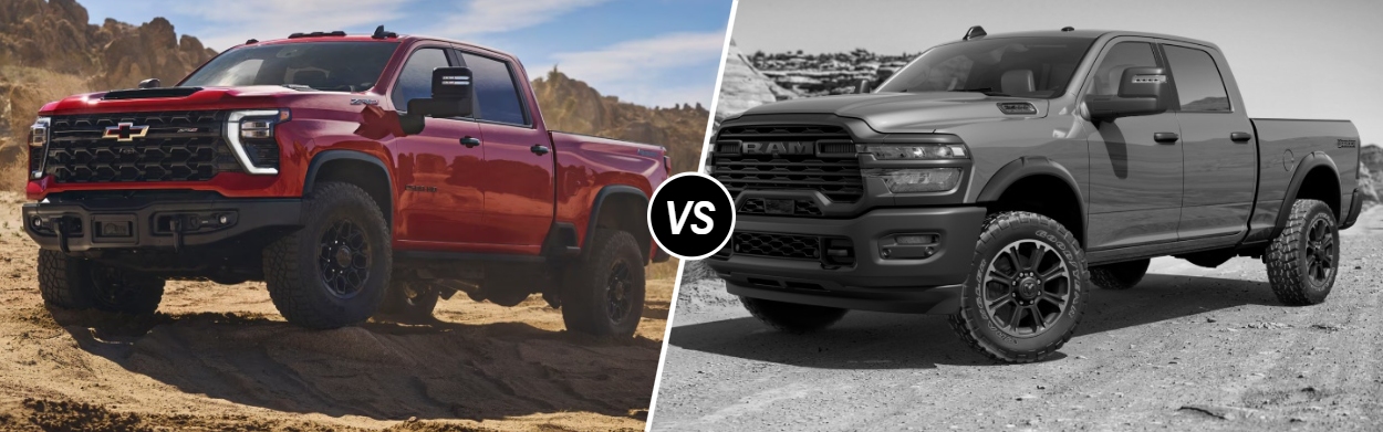 2026 Chevrolet Silverado 2500 HD vs 2026 Ram 2500 in Chanute, KS
