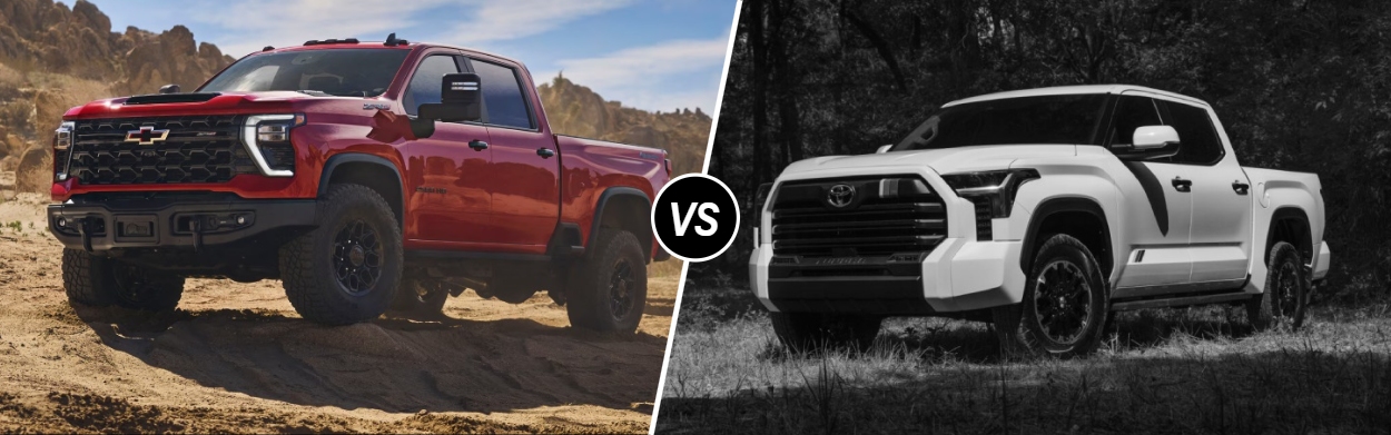 2026 Chevrolet Silverado 2500 HD vs 2026 Toyota Tundra in Columbus, KS