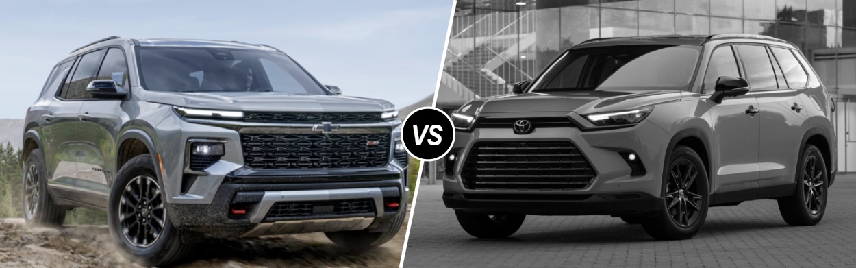 2026 Chevrolet Traverse vs 2026 Toyota Grand Highlander in Frontenac, KS
