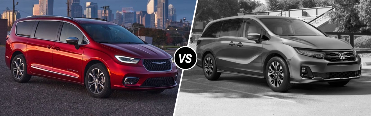 2026 Chrysler Pacifica vs 2026 Honda Odyssey in Frontenac, KS