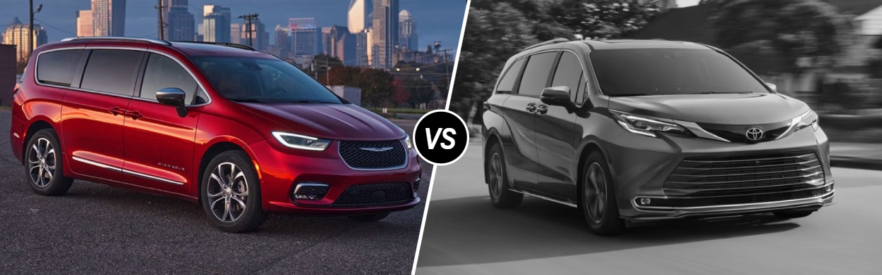 2026 Chrysler Pacifica vs 2026 Toyota Sienna in Frontenac, KS