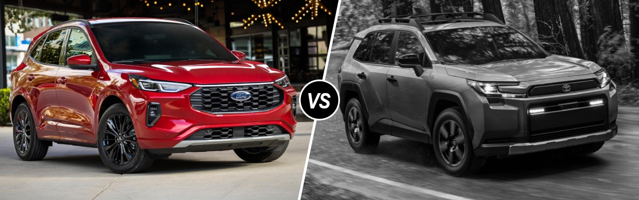 2026 Ford Escape vs 2026 Toyota RAV4 in Petoskey, MI