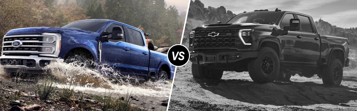 2026 Ford Super Duty F-250 vs 2026 Chevrolet Silverado 2500 HD in Petoskey, MI