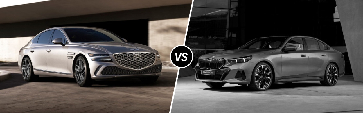2026 Genesis G80 vs 2026 BMW 5 Series in Wichita, KS