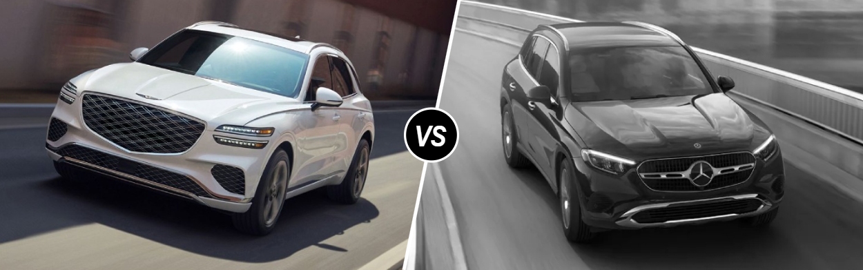 2026 Genesis GV70 vs 2026 Mercedes-Benz GLC in Wichita, KS