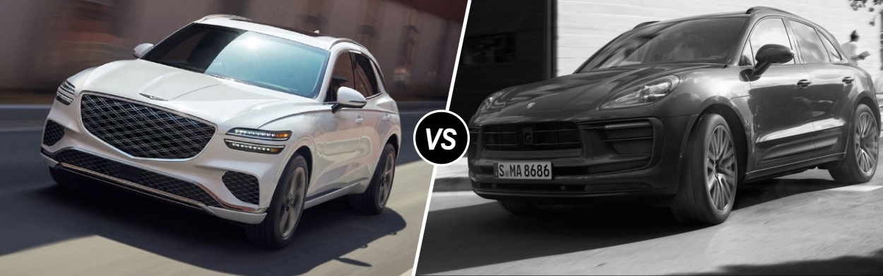 2026 Genesis GV70 vs 2026 Porsche Macan in Wichita, KS