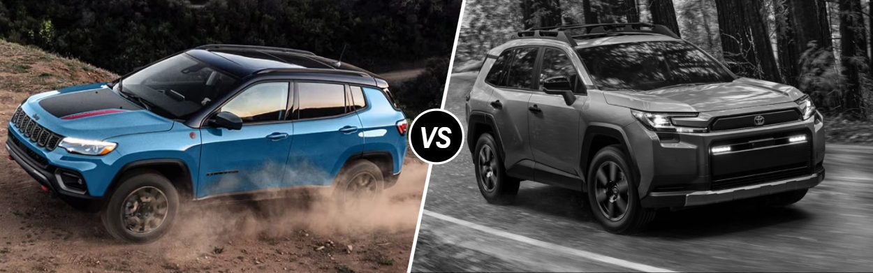 2026 Jeep Compass vs 2026 Toyota RAV4 in Frontenac, KS