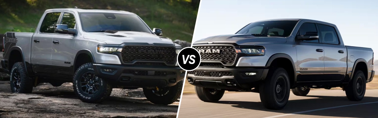 2026 RAM 1500 vs 2025 Ram 1500 near Pittsburg, KS