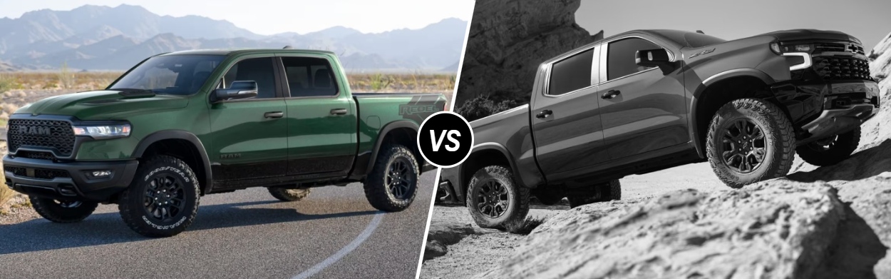 2026 RAM 1500 vs 2026 Chevrolet Silverado 1500 in Frontenac, KS