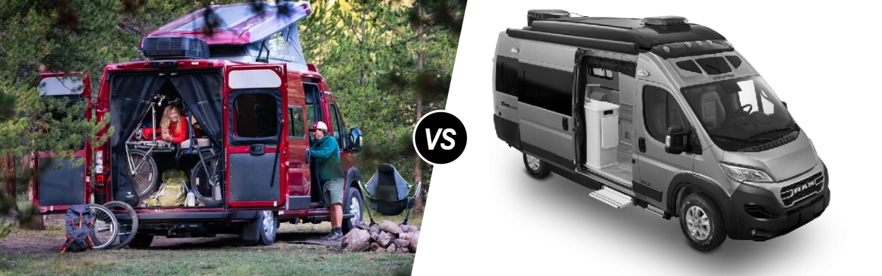 2027 Winnebago Solis vs 2027 Roadtrek Zion SL in Rockford, IL